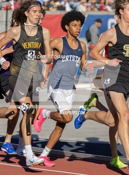 Thumbnail 2 in CIF State Championships (1600m Finals) photogallery.