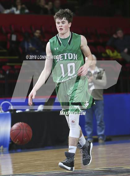 Thumbnail 2 in Seton Catholic Central vs. Mekeel Christian Academy (NYSPHSAA Class B Final) photogallery.