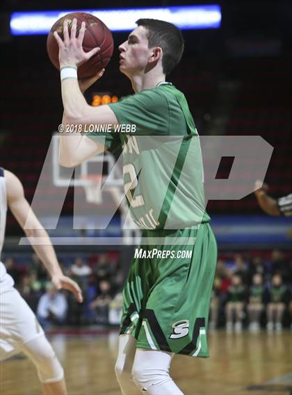 Thumbnail 3 in Seton Catholic Central vs. Mekeel Christian Academy (NYSPHSAA Class B Final) photogallery.