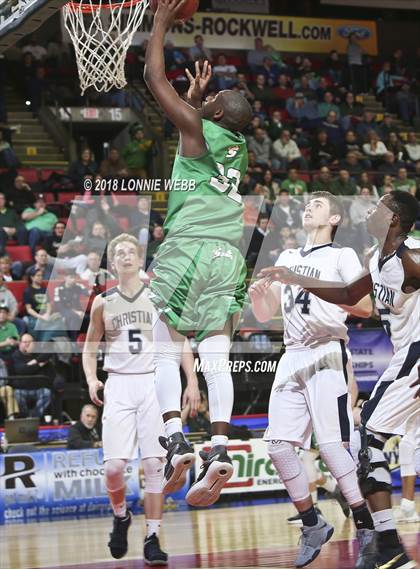 Thumbnail 1 in Seton Catholic Central vs. Mekeel Christian Academy (NYSPHSAA Class B Final) photogallery.