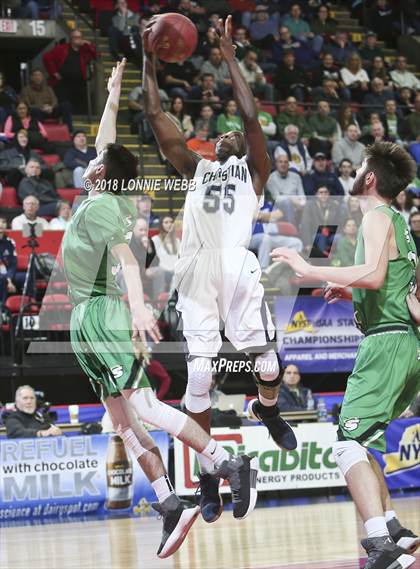 Thumbnail 1 in Seton Catholic Central vs. Mekeel Christian Academy (NYSPHSAA Class B Final) photogallery.