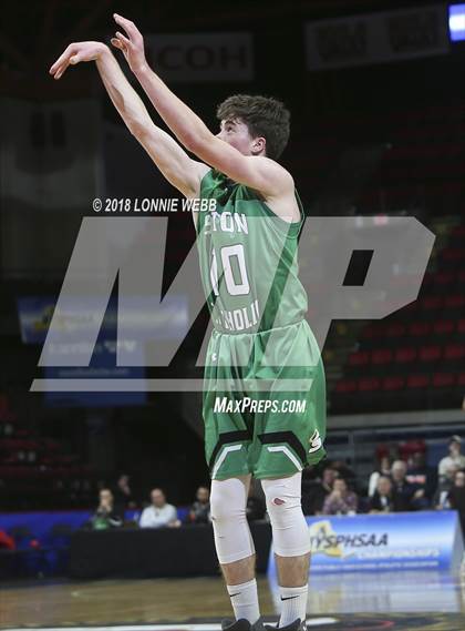 Thumbnail 1 in Seton Catholic Central vs. Mekeel Christian Academy (NYSPHSAA Class B Final) photogallery.