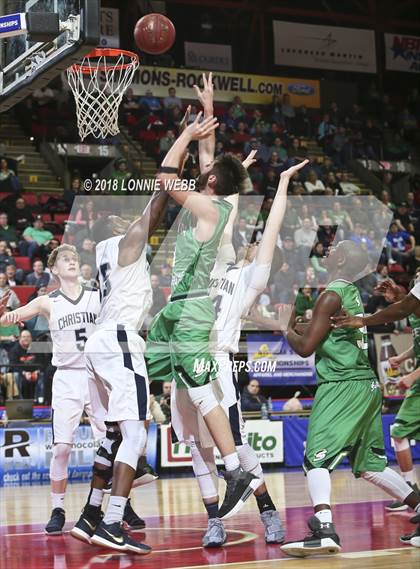 Thumbnail 3 in Seton Catholic Central vs. Mekeel Christian Academy (NYSPHSAA Class B Final) photogallery.