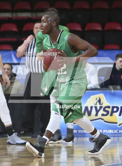 Thumbnail 1 in Seton Catholic Central vs. Mekeel Christian Academy (NYSPHSAA Class B Final) photogallery.