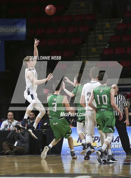 Thumbnail 3 in Seton Catholic Central vs. Mekeel Christian Academy (NYSPHSAA Class B Final) photogallery.