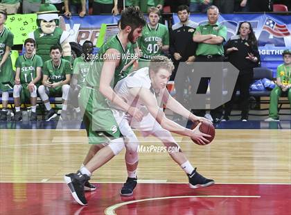 Thumbnail 1 in Seton Catholic Central vs. Mekeel Christian Academy (NYSPHSAA Class B Final) photogallery.