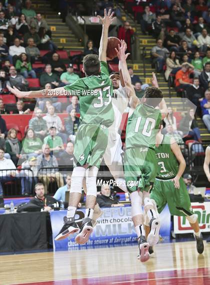 Thumbnail 2 in Seton Catholic Central vs. Mekeel Christian Academy (NYSPHSAA Class B Final) photogallery.