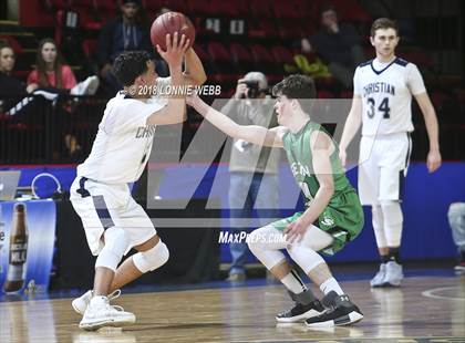 Thumbnail 1 in Seton Catholic Central vs. Mekeel Christian Academy (NYSPHSAA Class B Final) photogallery.