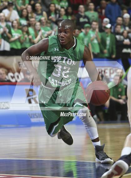 Thumbnail 3 in Seton Catholic Central vs. Mekeel Christian Academy (NYSPHSAA Class B Final) photogallery.