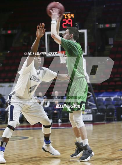 Thumbnail 2 in Seton Catholic Central vs. Mekeel Christian Academy (NYSPHSAA Class B Final) photogallery.