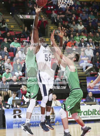 Thumbnail 2 in Seton Catholic Central vs. Mekeel Christian Academy (NYSPHSAA Class B Final) photogallery.