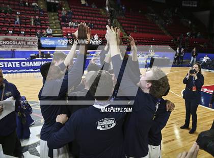 Thumbnail 2 in Seton Catholic Central vs. Mekeel Christian Academy (NYSPHSAA Class B Final) photogallery.