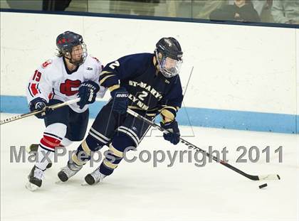 Thumbnail 1 in St. Mary's vs Central Catholic (MIAA Super 8 Play-in) photogallery.