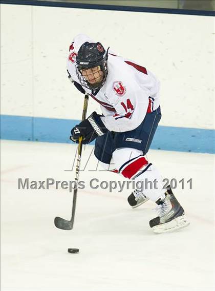 Thumbnail 2 in St. Mary's vs Central Catholic (MIAA Super 8 Play-in) photogallery.