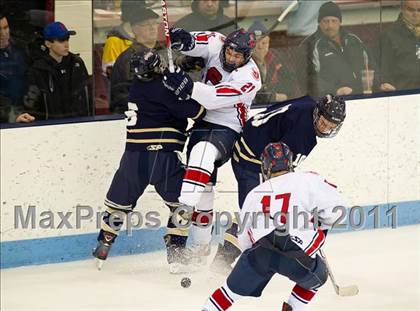 Thumbnail 1 in St. Mary's vs Central Catholic (MIAA Super 8 Play-in) photogallery.