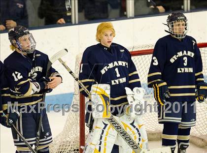Thumbnail 1 in St. Mary's vs Central Catholic (MIAA Super 8 Play-in) photogallery.