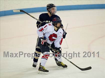 Thumbnail 2 in St. Mary's vs Central Catholic (MIAA Super 8 Play-in) photogallery.