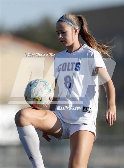 Thumbnail 2 in Buena vs Salpointe Catholic (Brandon Bean Soccer Tournament) photogallery.