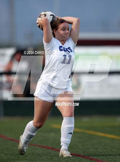 Thumbnail 3 in Buena vs Salpointe Catholic (Brandon Bean Soccer Tournament) photogallery.
