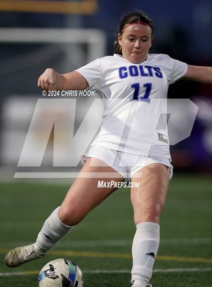 Thumbnail 2 in Buena vs Salpointe Catholic (Brandon Bean Soccer Tournament) photogallery.