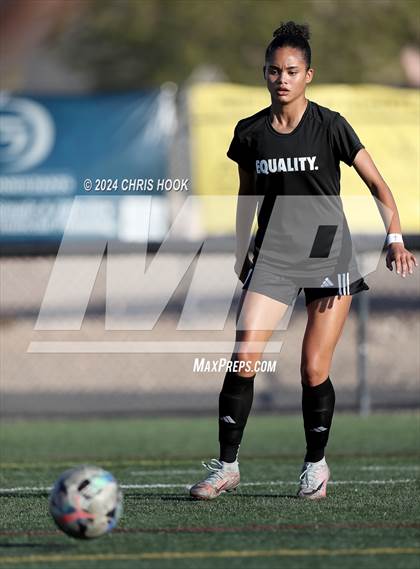 Thumbnail 1 in Buena vs Salpointe Catholic (Brandon Bean Soccer Tournament) photogallery.