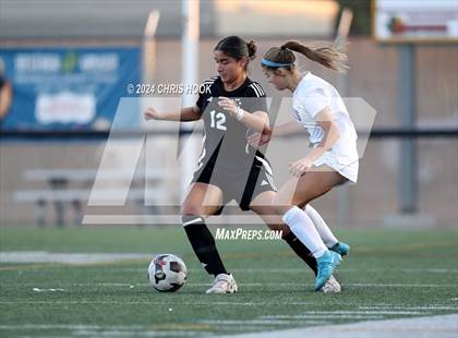 Thumbnail 2 in Buena vs Salpointe Catholic (Brandon Bean Soccer Tournament) photogallery.