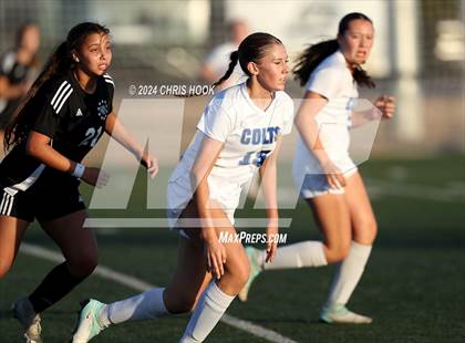 Thumbnail 3 in Buena vs Salpointe Catholic (Brandon Bean Soccer Tournament) photogallery.