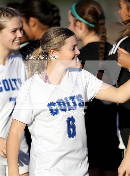 Thumbnail 2 in Buena vs Salpointe Catholic (Brandon Bean Soccer Tournament) photogallery.