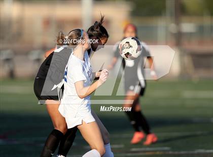 Thumbnail 2 in Buena vs Salpointe Catholic (Brandon Bean Soccer Tournament) photogallery.