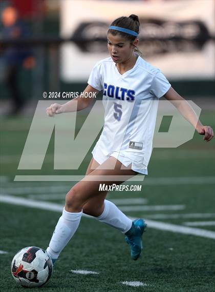 Thumbnail 2 in Buena vs Salpointe Catholic (Brandon Bean Soccer Tournament) photogallery.