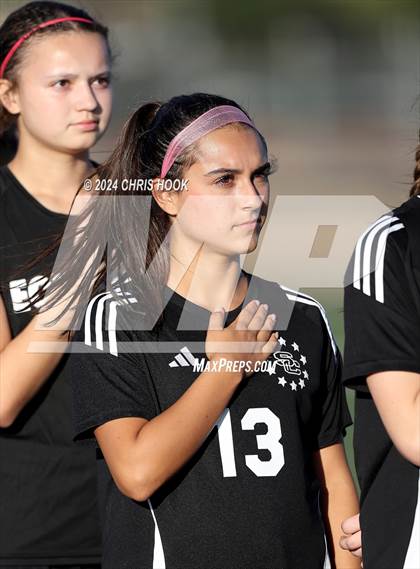 Thumbnail 3 in Buena vs Salpointe Catholic (Brandon Bean Soccer Tournament) photogallery.