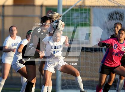 Thumbnail 2 in Buena vs Salpointe Catholic (Brandon Bean Soccer Tournament) photogallery.