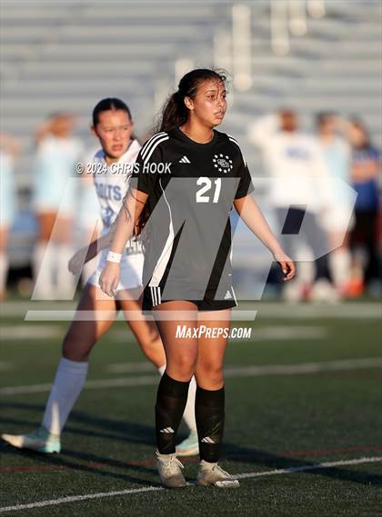 Thumbnail 1 in Buena vs Salpointe Catholic (Brandon Bean Soccer Tournament) photogallery.