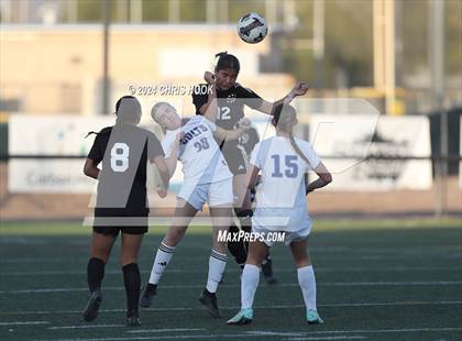 Thumbnail 3 in Buena vs Salpointe Catholic (Brandon Bean Soccer Tournament) photogallery.