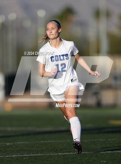 Thumbnail 2 in Buena vs Salpointe Catholic (Brandon Bean Soccer Tournament) photogallery.