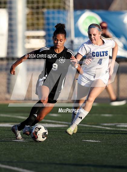 Thumbnail 2 in Buena vs Salpointe Catholic (Brandon Bean Soccer Tournament) photogallery.