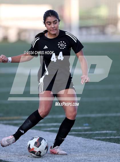 Thumbnail 2 in Buena vs Salpointe Catholic (Brandon Bean Soccer Tournament) photogallery.