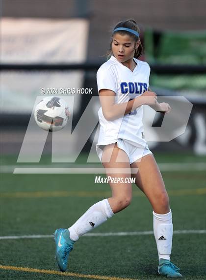 Thumbnail 3 in Buena vs Salpointe Catholic (Brandon Bean Soccer Tournament) photogallery.