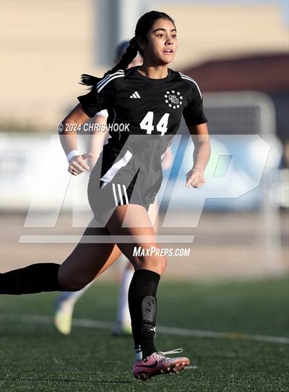 Thumbnail 2 in Buena vs Salpointe Catholic (Brandon Bean Soccer Tournament) photogallery.