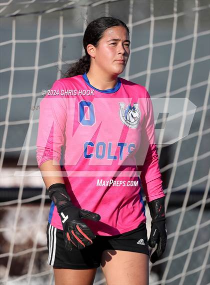 Thumbnail 2 in Buena vs Salpointe Catholic (Brandon Bean Soccer Tournament) photogallery.
