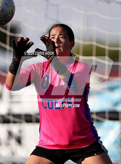 Thumbnail 3 in Buena vs Salpointe Catholic (Brandon Bean Soccer Tournament) photogallery.
