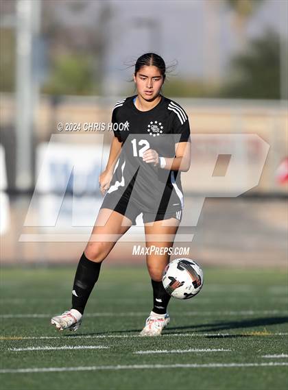 Thumbnail 2 in Buena vs Salpointe Catholic (Brandon Bean Soccer Tournament) photogallery.