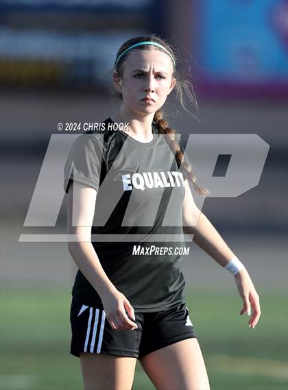 Thumbnail 1 in Buena vs Salpointe Catholic (Brandon Bean Soccer Tournament) photogallery.
