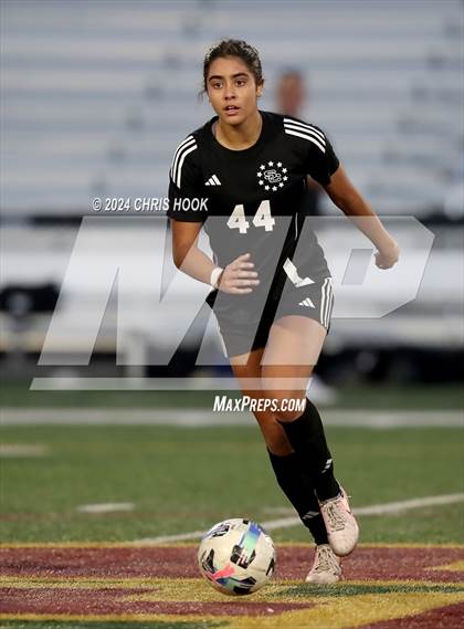 Thumbnail 2 in Buena vs Salpointe Catholic (Brandon Bean Soccer Tournament) photogallery.