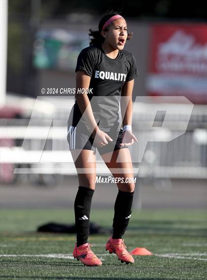 Thumbnail 3 in Buena vs Salpointe Catholic (Brandon Bean Soccer Tournament) photogallery.