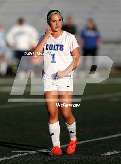 Thumbnail 2 in Buena vs Salpointe Catholic (Brandon Bean Soccer Tournament) photogallery.