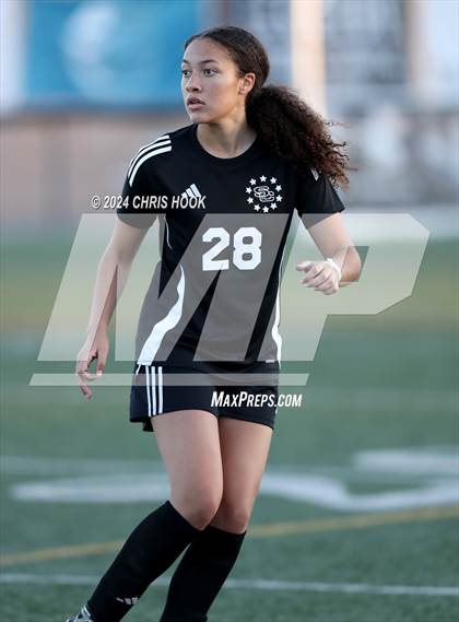 Thumbnail 3 in Buena vs Salpointe Catholic (Brandon Bean Soccer Tournament) photogallery.