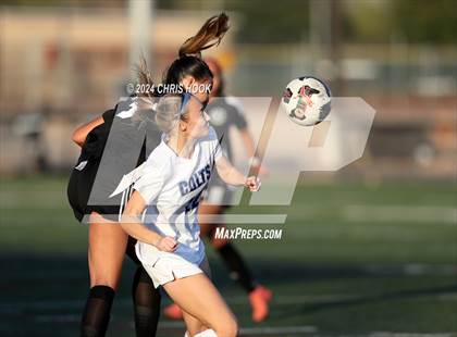Thumbnail 3 in Buena vs Salpointe Catholic (Brandon Bean Soccer Tournament) photogallery.