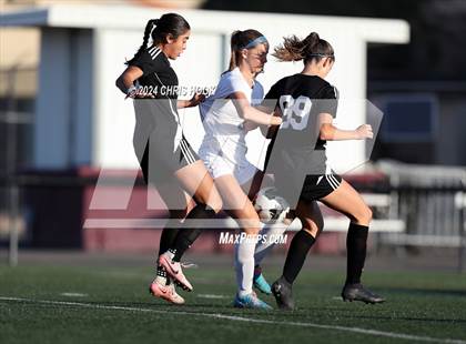 Thumbnail 2 in Buena vs Salpointe Catholic (Brandon Bean Soccer Tournament) photogallery.