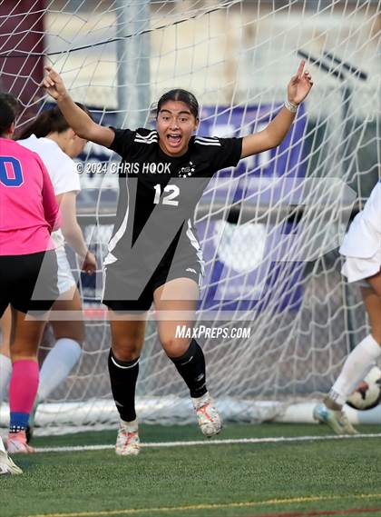 Thumbnail 2 in Buena vs Salpointe Catholic (Brandon Bean Soccer Tournament) photogallery.